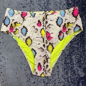 Ree Bees Colored Snaskin NWOT Bikini Bottom Size S